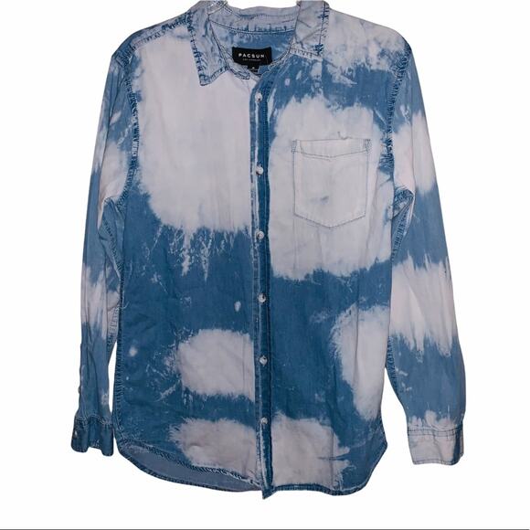 PacSun Other - Pac Sun size Med Tie Dye Button Down Shirt NWT